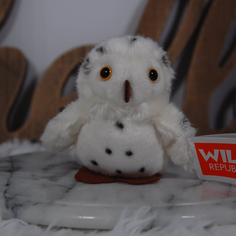 Wild Republic 5" Itsy Bitsy Spotted Owl Asst. 88119 New